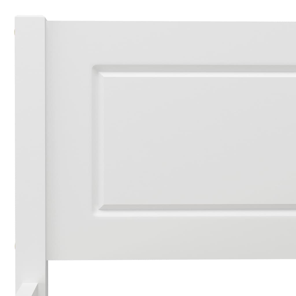 Bedframe massief grenenhout wit 100x200 cm is nu te koop bij PeponiXL, paradijselijk wonen!