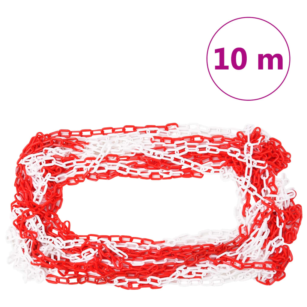 Kegelset met ketting 10 m rood en wit is nu te koop bij PeponiXL, paradijselijk wonen!