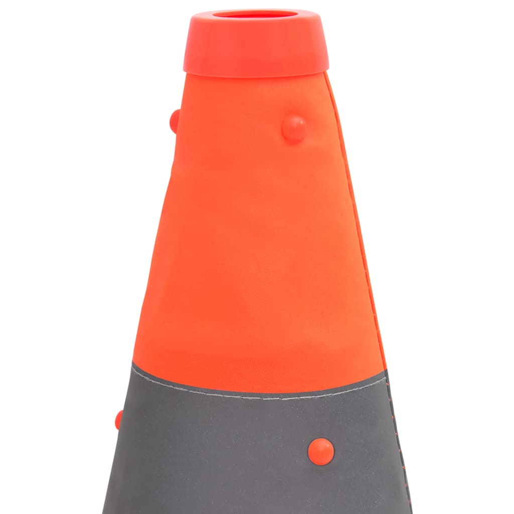 Verkeerskegel pop-up 10 st 42 cm is nu te koop bij PeponiXL, paradijselijk wonen!