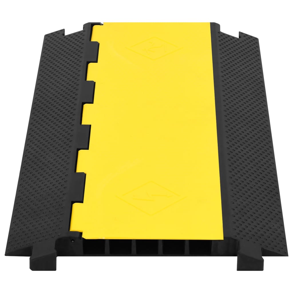 Kabelbeschermer drempel met 5 tunnels 90 cm rubber is nu te koop bij PeponiXL, paradijselijk wonen!
