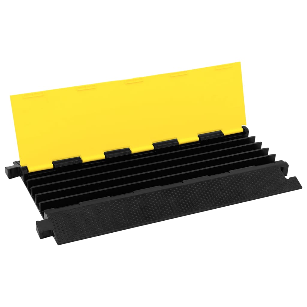 Kabelbeschermer drempel met 5 tunnels 90 cm rubber is nu te koop bij PeponiXL, paradijselijk wonen!