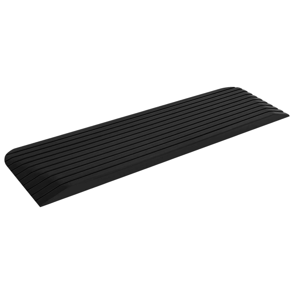 Drempelhulpen 2 st 110x32x3,8 cm rubber is nu te koop bij PeponiXL, paradijselijk wonen!