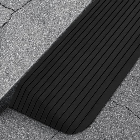 Drempelhulp 110x41x5 cm rubber is nu te koop bij PeponiXL, paradijselijk wonen!