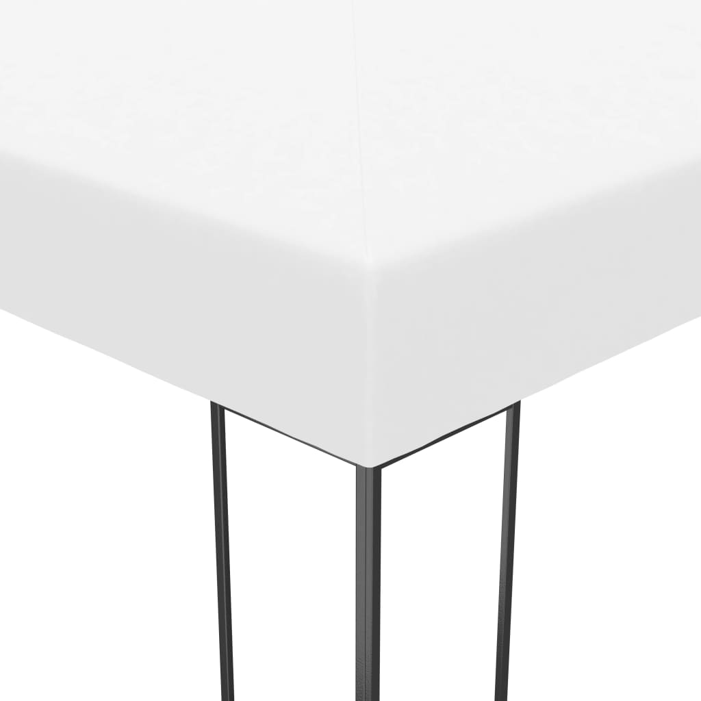 Prieel met LED-lichtslinger 4x3x2,7 m wit is nu te koop bij PeponiXL, paradijselijk wonen!