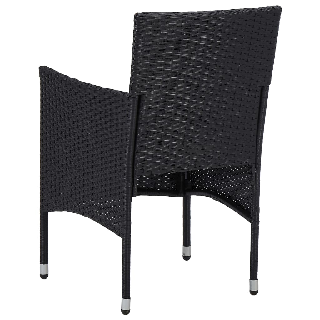3-delige Tuinset zwart is nu te koop bij PeponiXL, paradijselijk wonen!