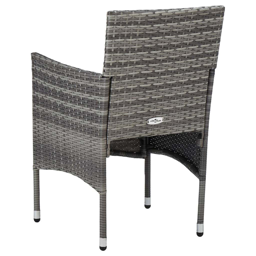 3-delige Tuinset grijs is nu te koop bij PeponiXL, paradijselijk wonen!