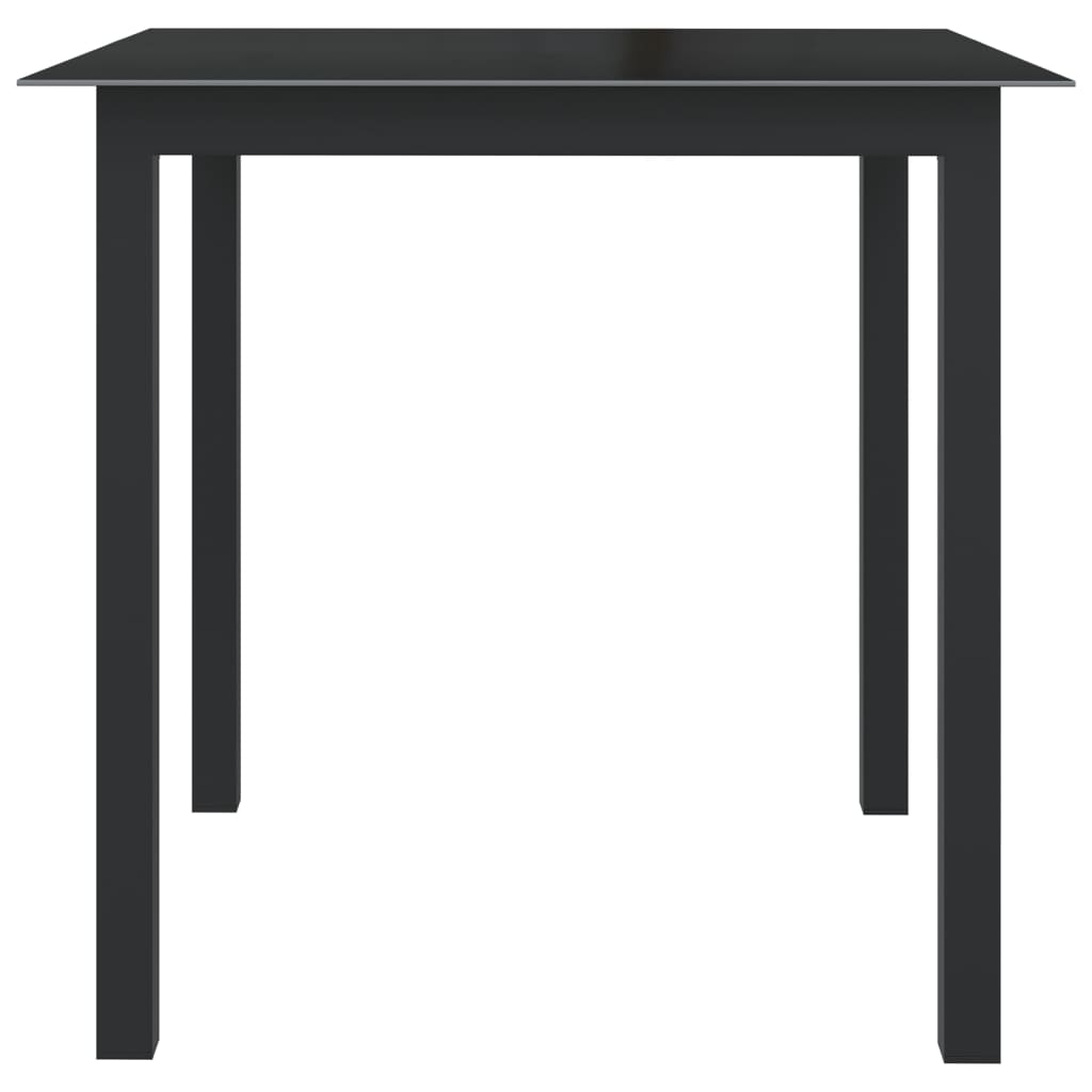 5-delige Tuinset aluminium antracietkleurig is nu te koop bij PeponiXL, paradijselijk wonen!