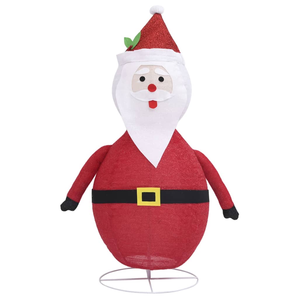 Kerstman decoratief LED 60 cm luxe stof is nu te koop bij PeponiXL, paradijselijk wonen!