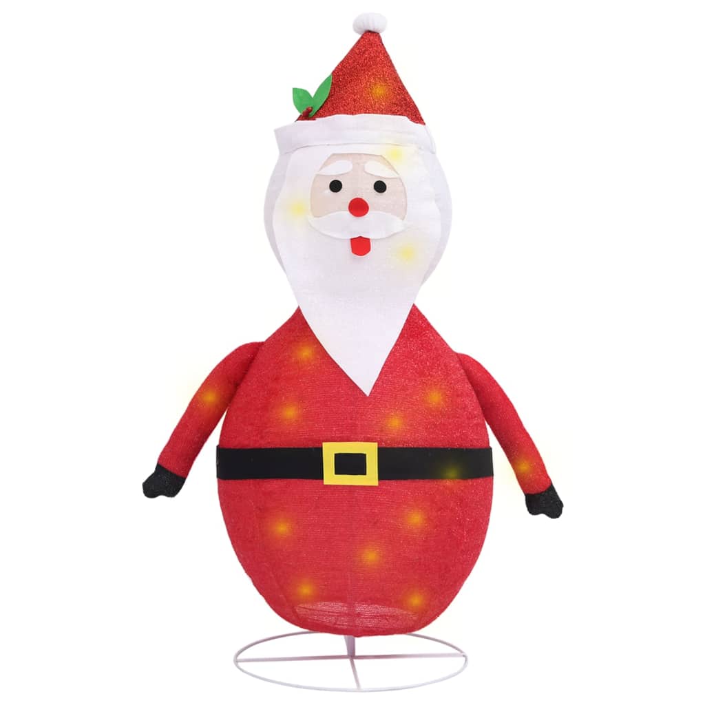 Decoratieve kerstman LED luxe stof 120 cm is nu te koop bij PeponiXL, paradijselijk wonen!