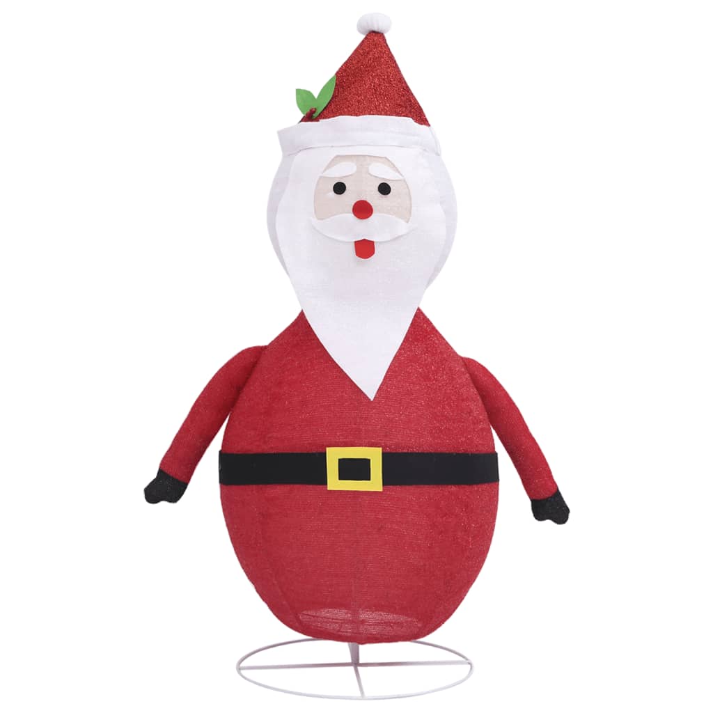 Decoratieve kerstman LED luxe stof 120 cm is nu te koop bij PeponiXL, paradijselijk wonen!