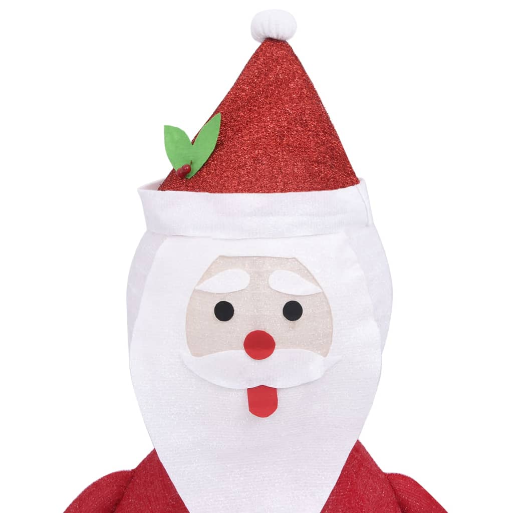 Decoratieve kerstman LED luxe stof 120 cm is nu te koop bij PeponiXL, paradijselijk wonen!