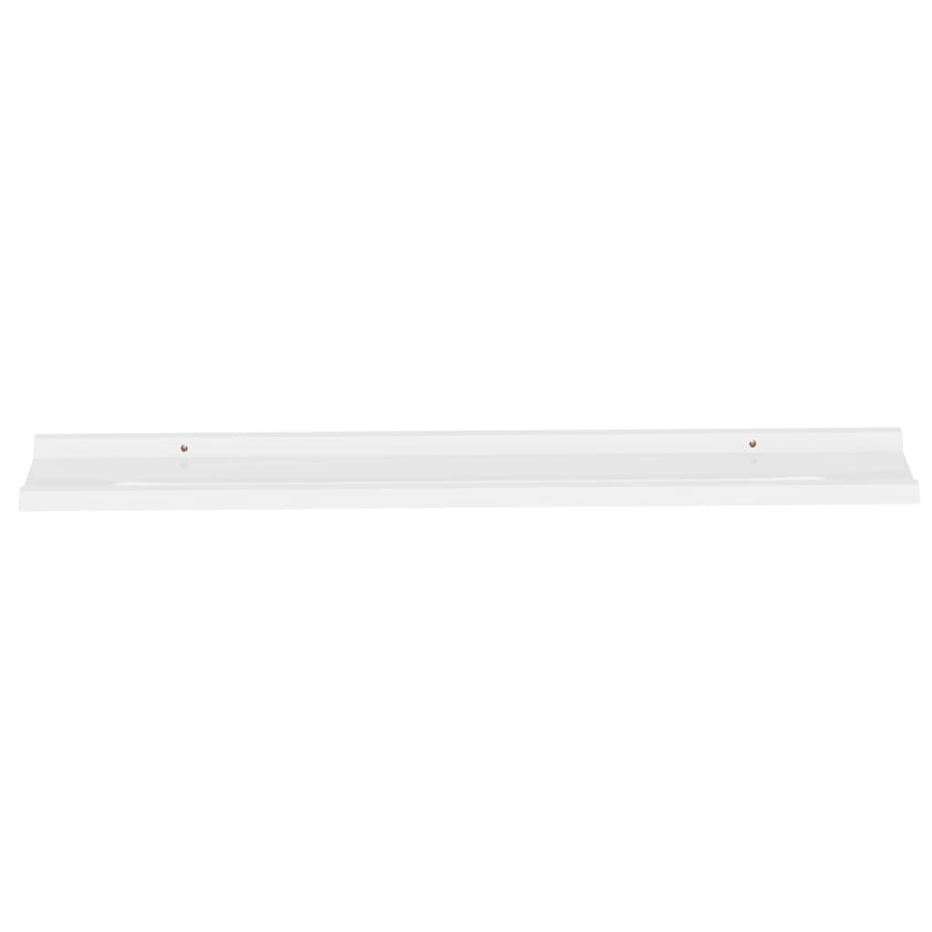 Wandschappen 4 st 100x9x3 cm wit is nu te koop bij PeponiXL, paradijselijk wonen!