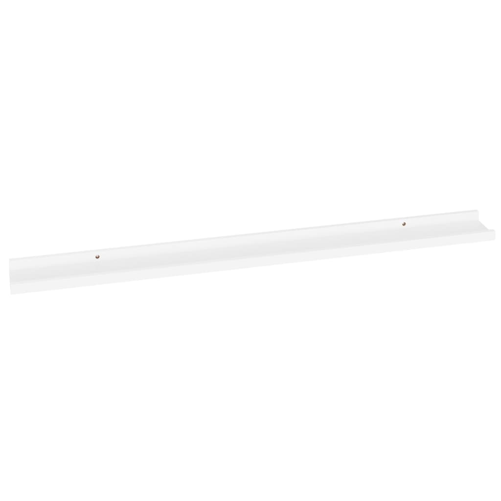 Wandschappen 4 st 100x9x3 cm wit is nu te koop bij PeponiXL, paradijselijk wonen!