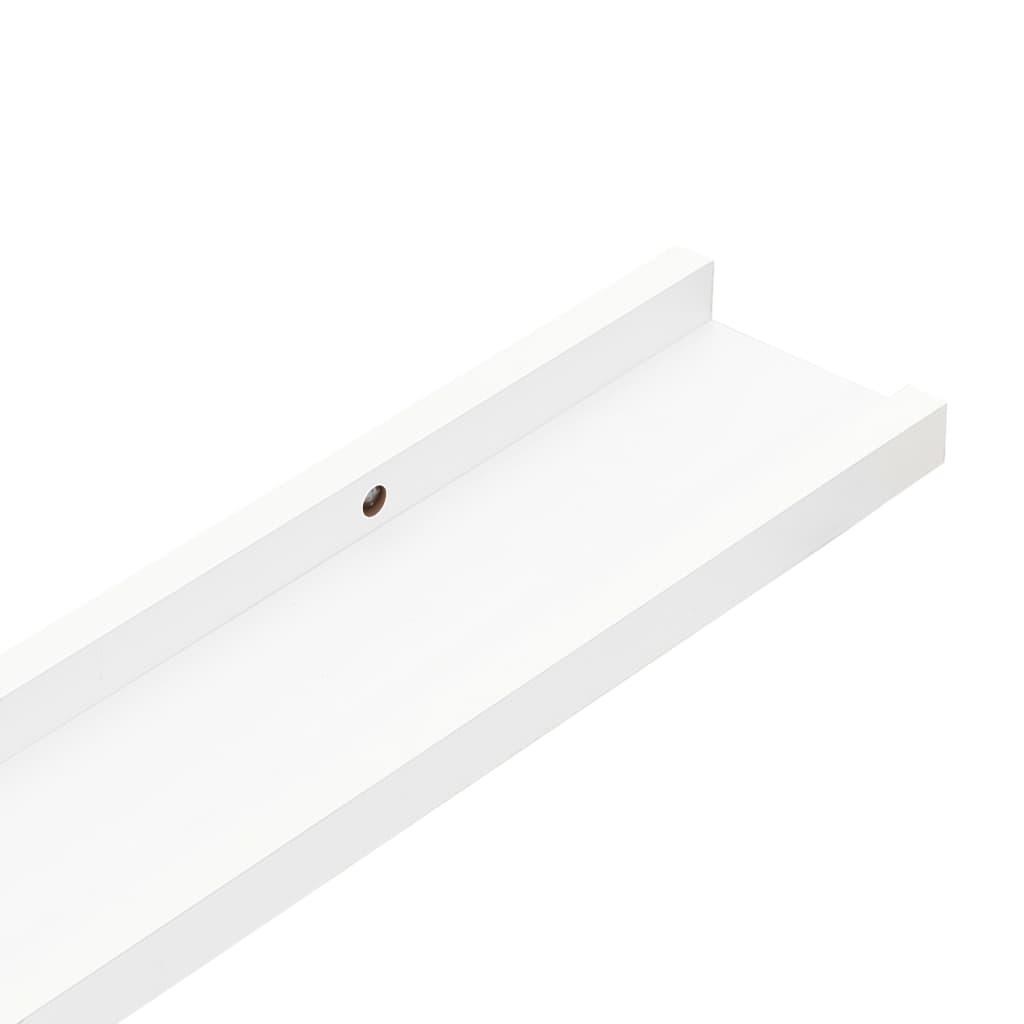 Wandschappen 4 st 100x9x3 cm wit is nu te koop bij PeponiXL, paradijselijk wonen!