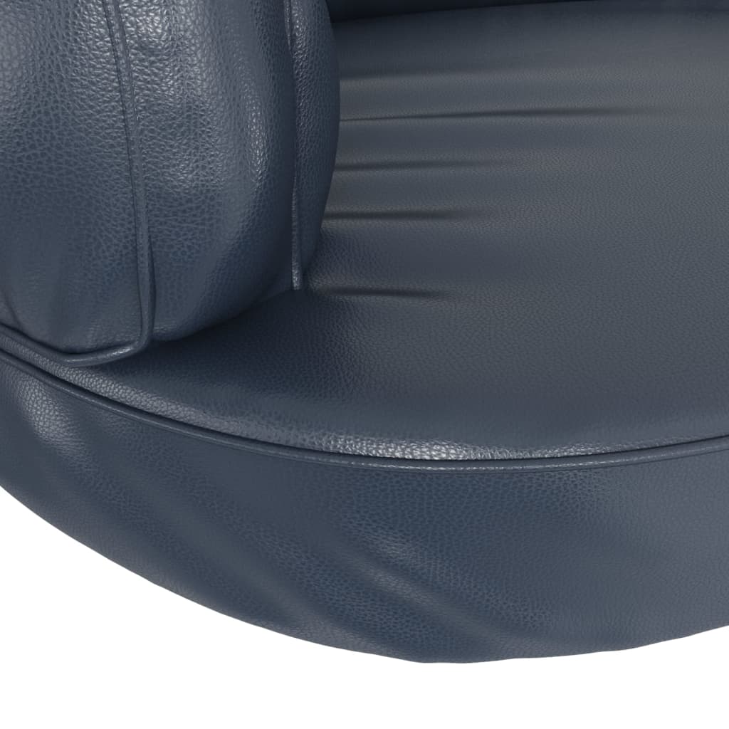 Hondenmand ergonomisch schuim 88x65 cm kunstleer donkerblauw is nu te koop bij PeponiXL, paradijselijk wonen!