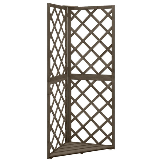 Latwerk hoekmodel 50x50x145 cm massief vurenhout is nu te koop bij PeponiXL, paradijselijk wonen!