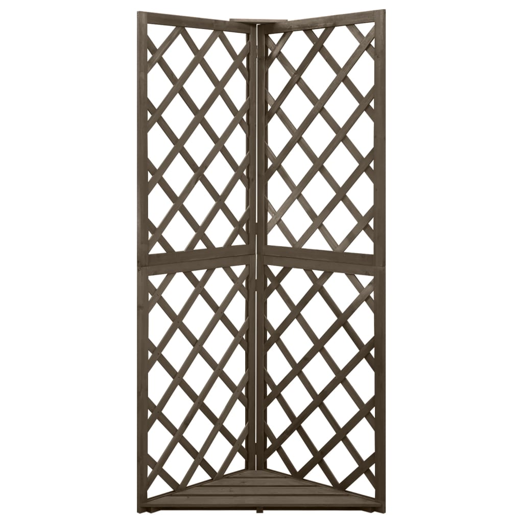 Latwerk hoekmodel 50x50x145 cm massief vurenhout is nu te koop bij PeponiXL, paradijselijk wonen!