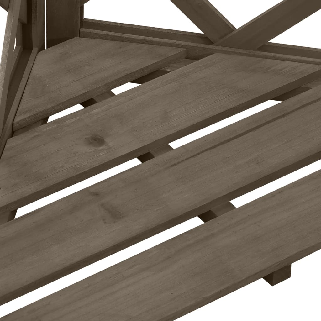 Latwerk hoekmodel 50x50x145 cm massief vurenhout is nu te koop bij PeponiXL, paradijselijk wonen!