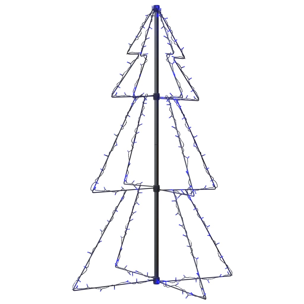 Kegelkerstboom 160 LED's binnen en buiten 78x120 cm is nu te koop bij PeponiXL, paradijselijk wonen!