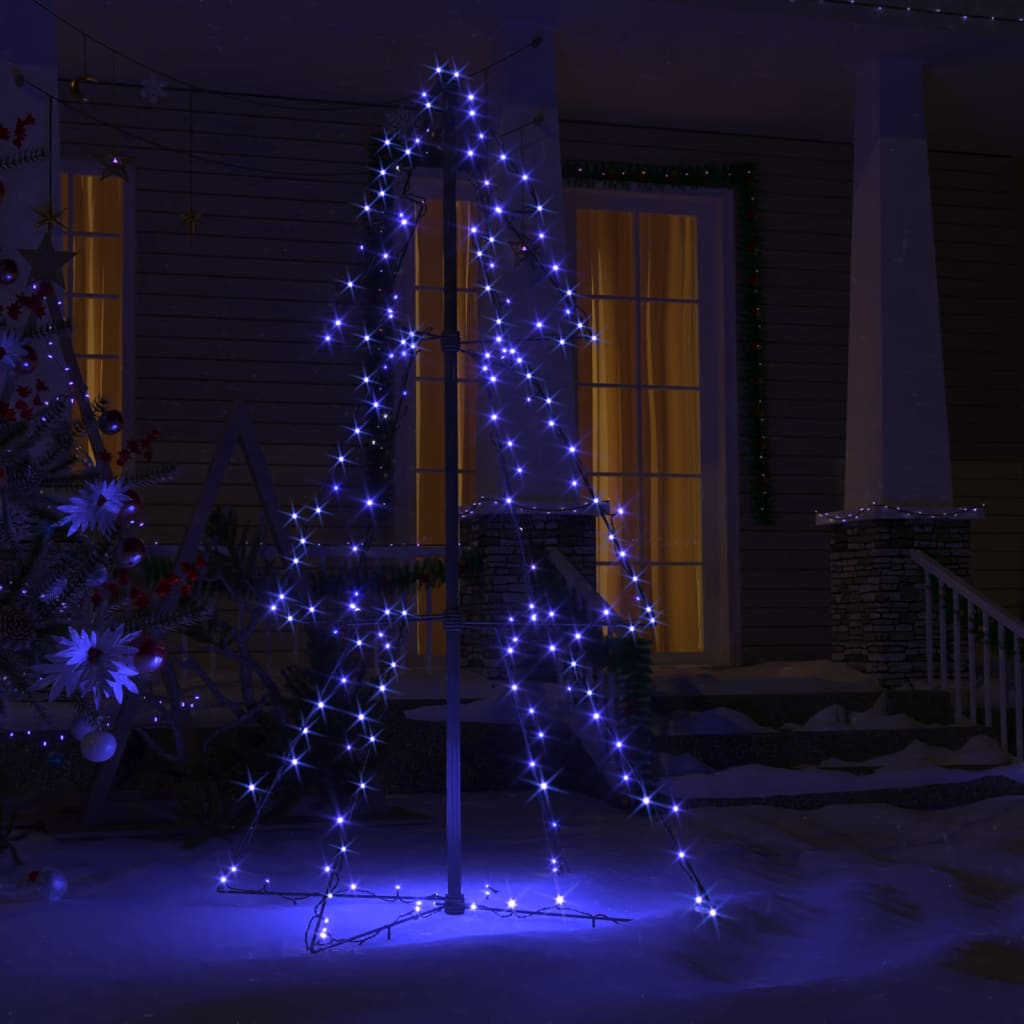 Kegelkerstboom 160 LED's binnen en buiten 78x120 cm is nu te koop bij PeponiXL, paradijselijk wonen!