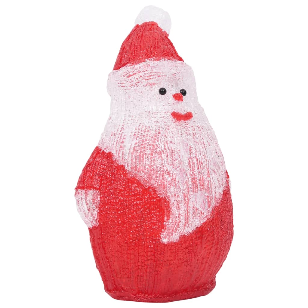 Kerstfiguur kerstman LED binnen en buiten 28 cm acryl is nu te koop bij PeponiXL, paradijselijk wonen!