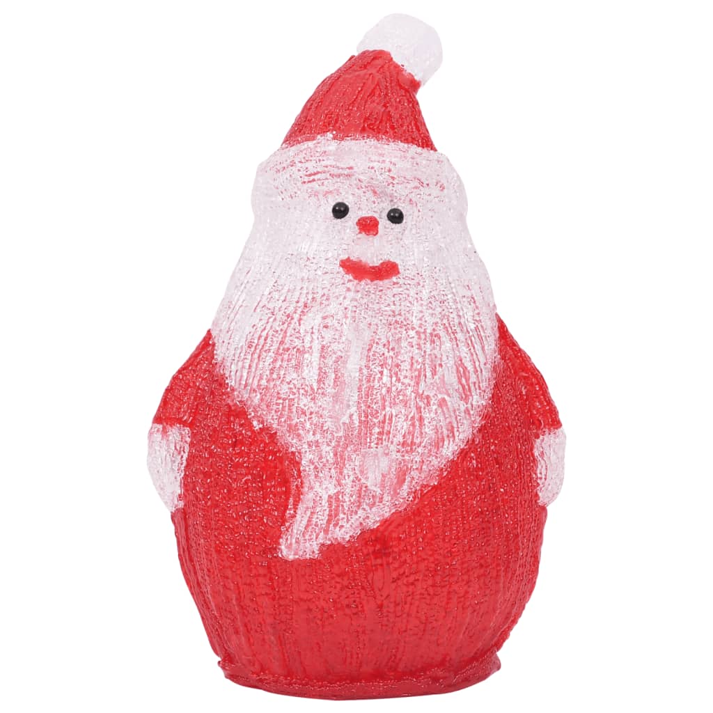 Kerstfiguur kerstman LED binnen en buiten 28 cm acryl is nu te koop bij PeponiXL, paradijselijk wonen!
