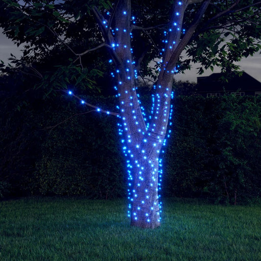 5 st Lichtslinger met 200 LED's solar binnen/buiten blauw is nu te koop bij PeponiXL, paradijselijk wonen!