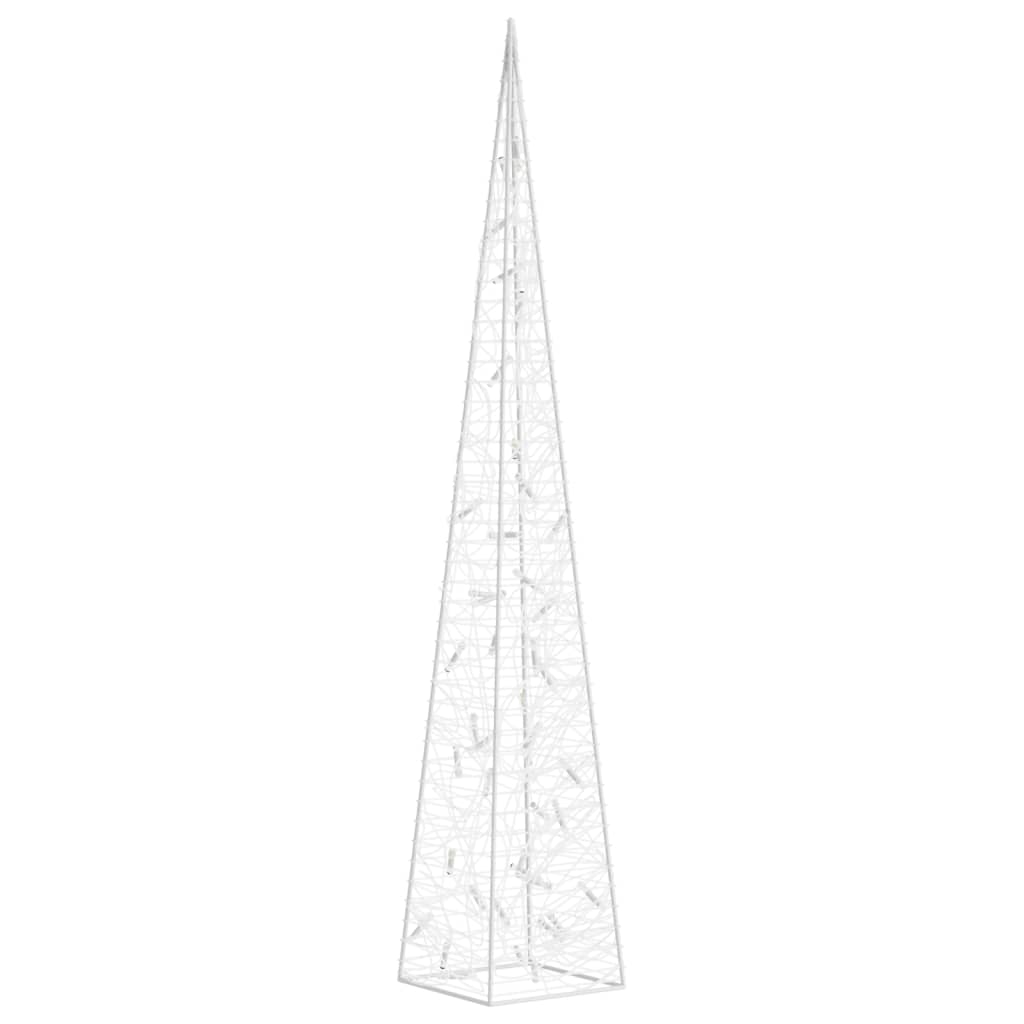 Lichtkegel decoratief LED 90 cm acryl koudwit is nu te koop bij PeponiXL, paradijselijk wonen!