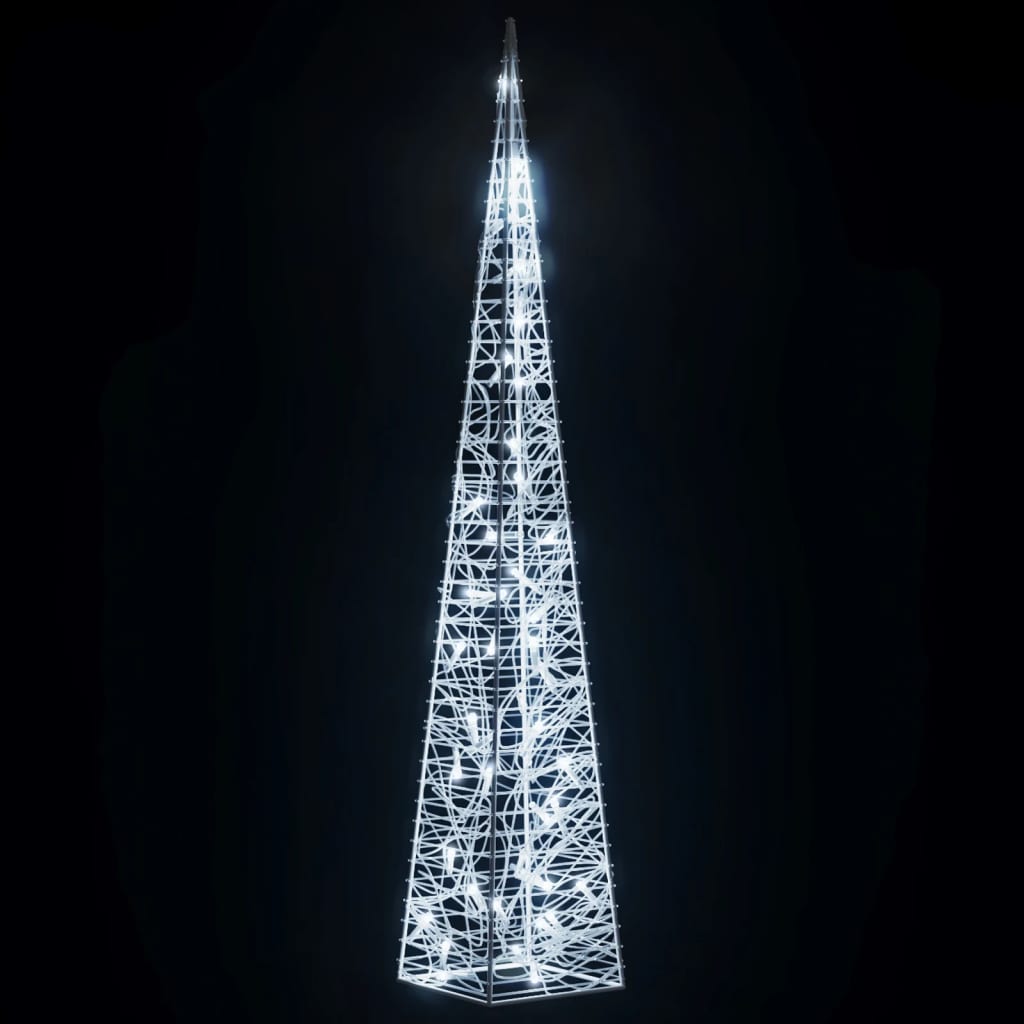 Lichtkegel decoratief LED 90 cm acryl koudwit is nu te koop bij PeponiXL, paradijselijk wonen!