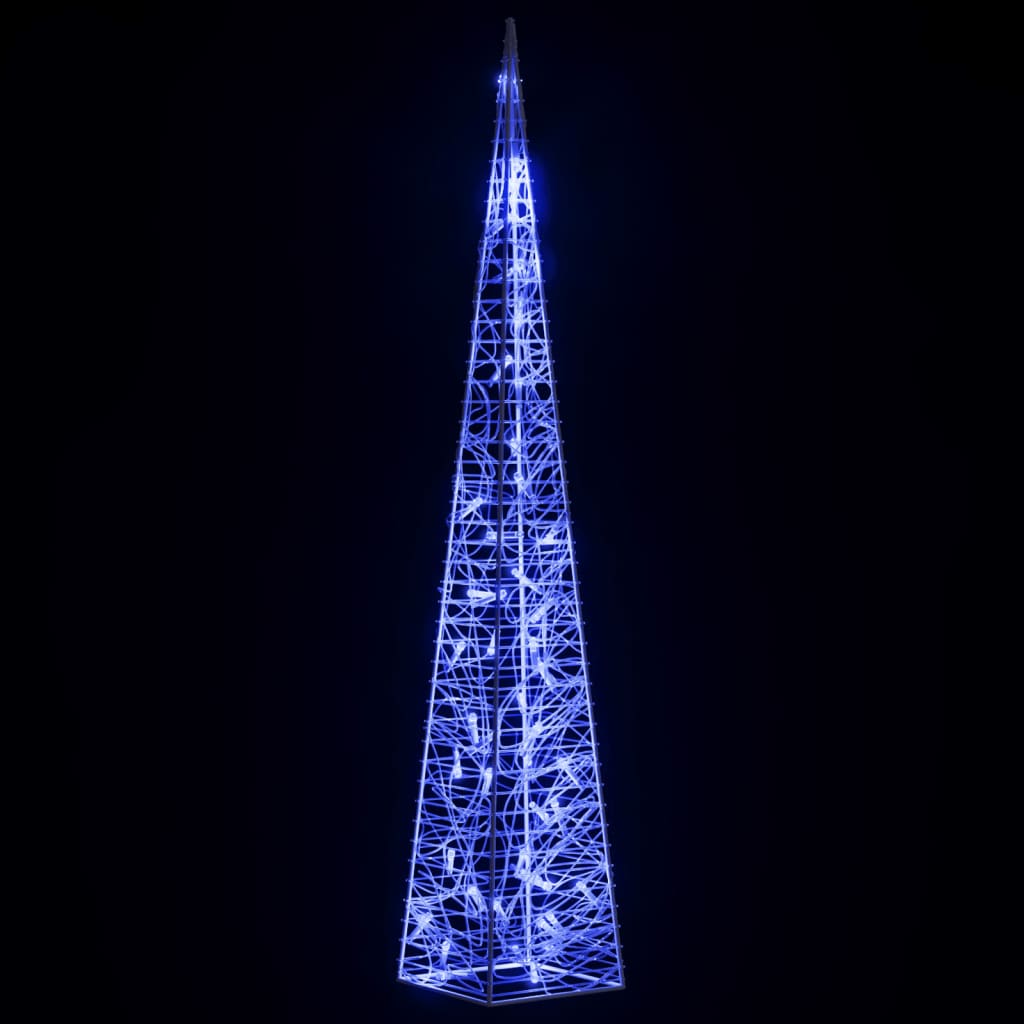Lichtkegel decoratief LED 90 cm acryl blauw is nu te koop bij PeponiXL, paradijselijk wonen!