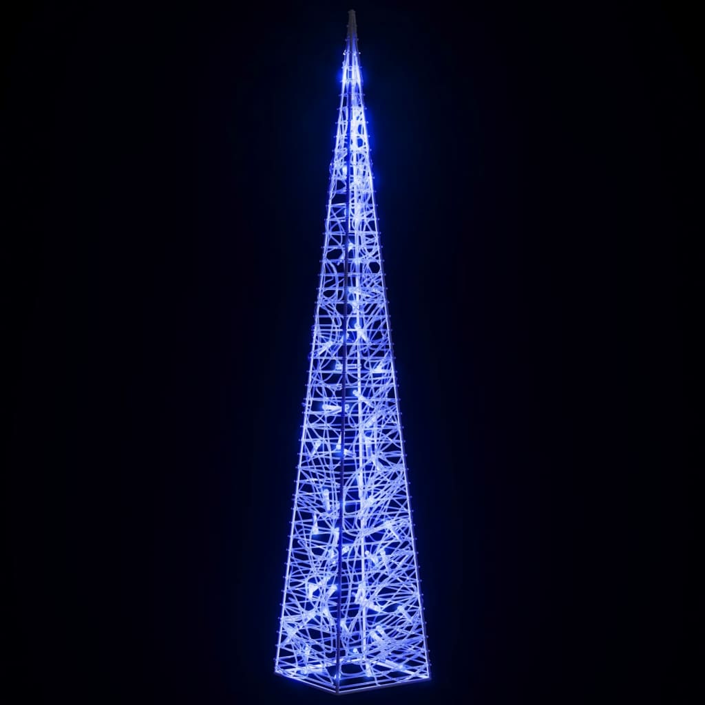 Lichtkegel decoratief LED 120 cm acryl blauw is nu te koop bij PeponiXL, paradijselijk wonen!