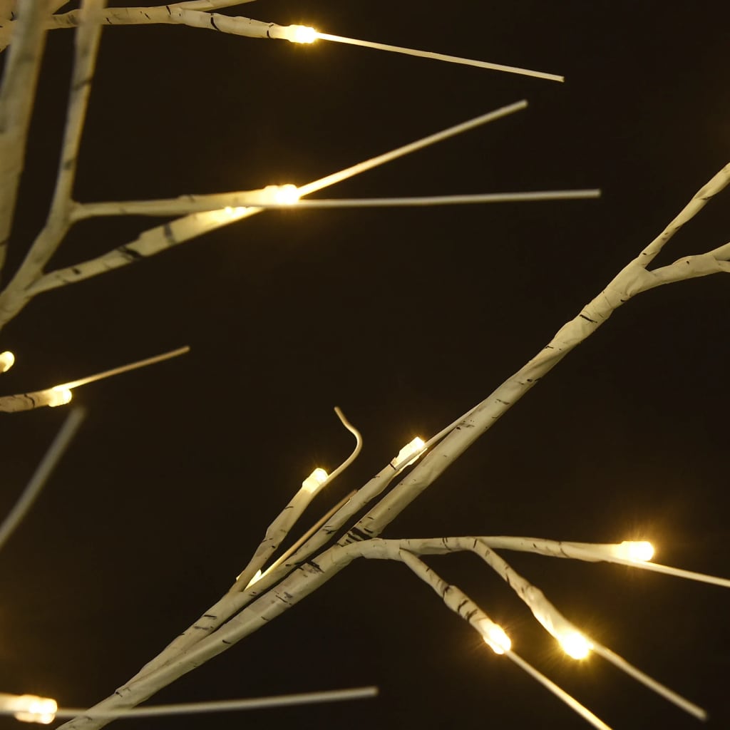 Kerstboom wilg met 200 warmwitte LED's binnen en buiten 2,2 m is nu te koop bij PeponiXL, paradijselijk wonen!