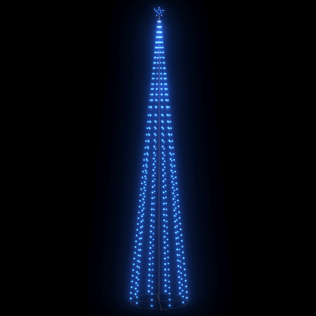Kegelkerstboom 752 blauwe LED's 160x500 cm is nu te koop bij PeponiXL, paradijselijk wonen!