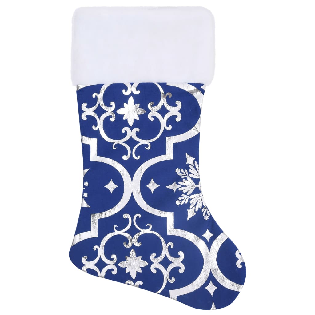 Kerstboomrok luxe met sok 90 cm stof blauw is nu te koop bij PeponiXL, paradijselijk wonen!