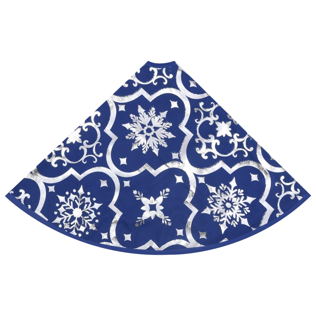 Kerstboomrok luxe met sok 90 cm stof blauw is nu te koop bij PeponiXL, paradijselijk wonen!