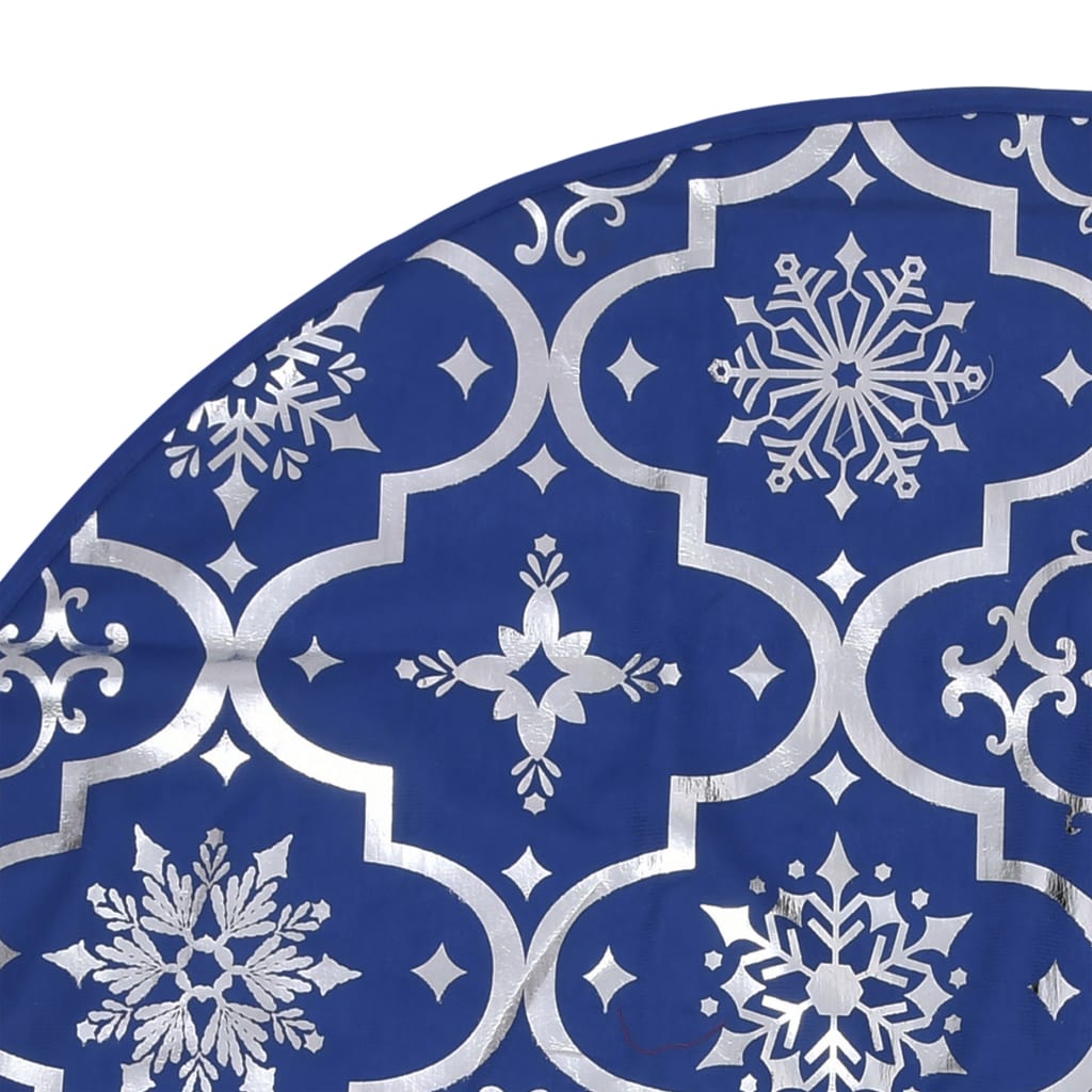 Kerstboomrok luxe met sok 122 cm stof blauw is nu te koop bij PeponiXL, paradijselijk wonen!