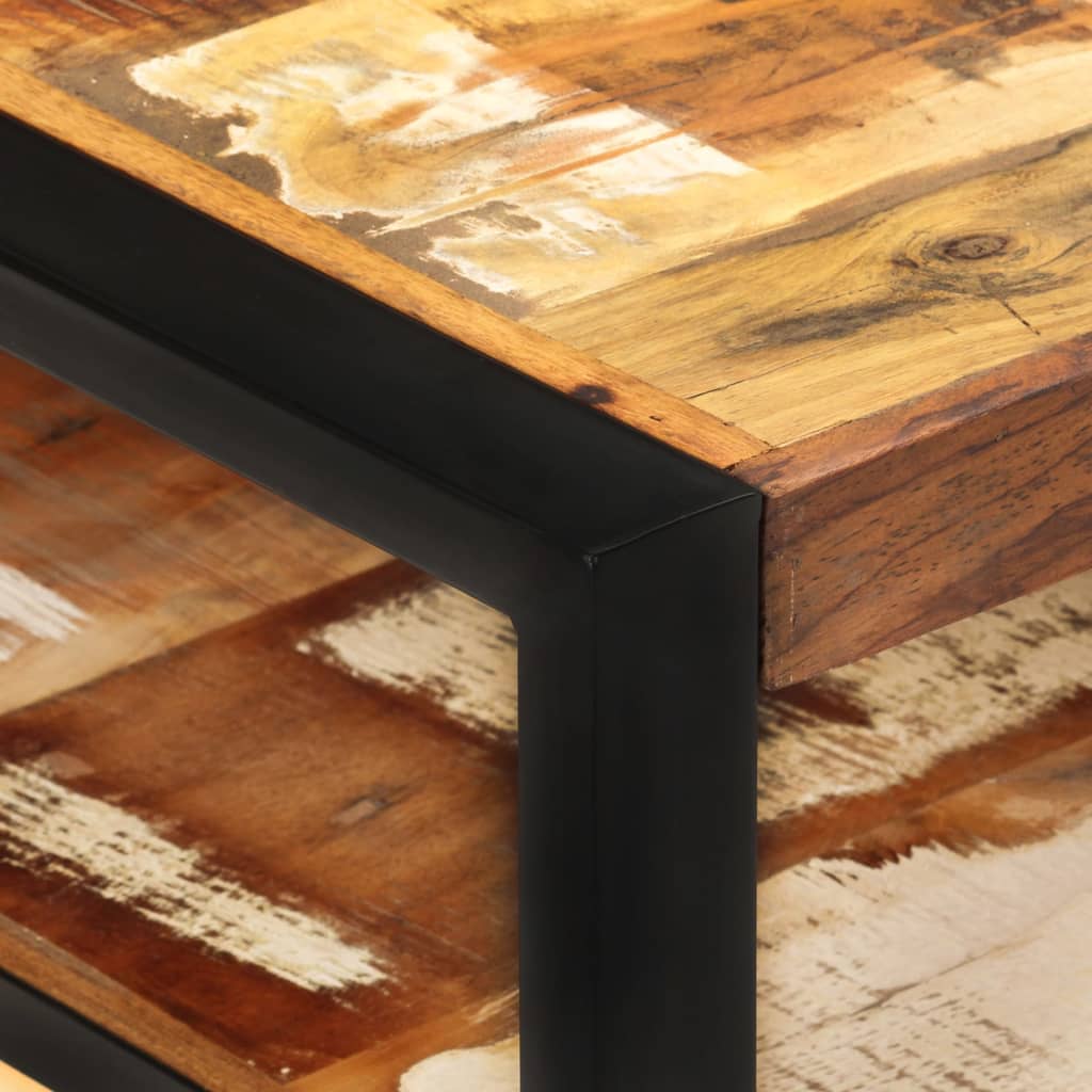 Salontafel 120x60x40 cm massief gerecycled hout is nu te koop bij PeponiXL, paradijselijk wonen!