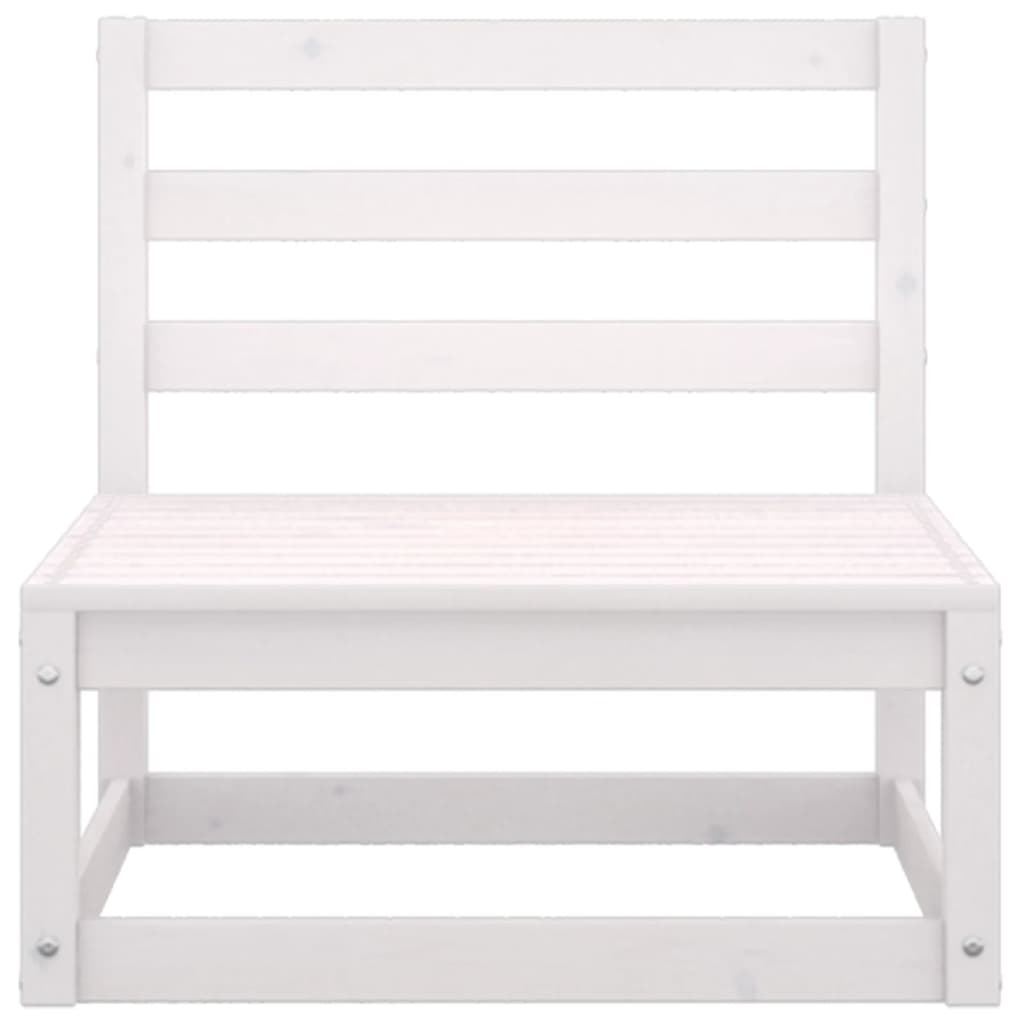 4-delige Loungeset massief grenenhout wit is nu te koop bij PeponiXL, paradijselijk wonen!