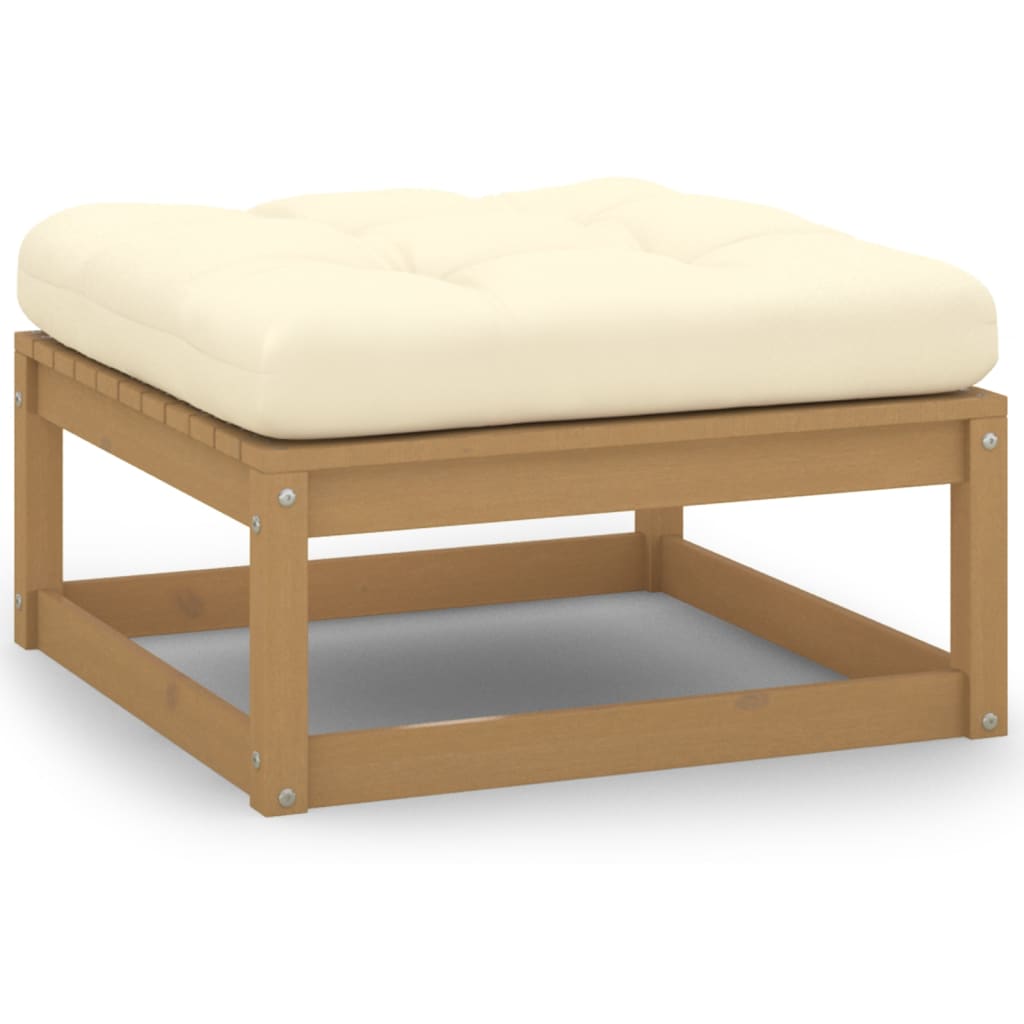 5-delige Loungeset met kussens massief grenenhout is nu te koop bij PeponiXL, paradijselijk wonen!