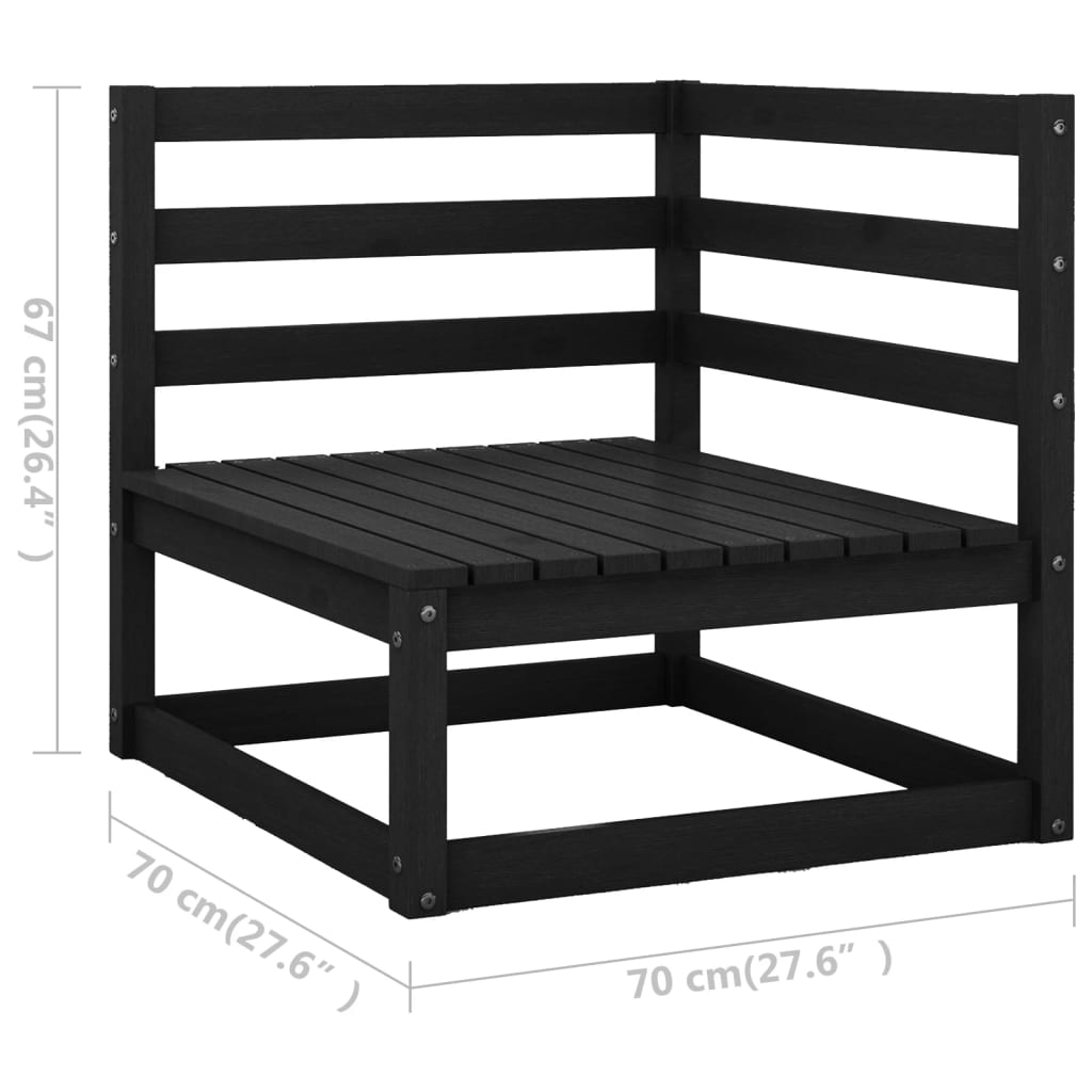 8-delige Loungeset met kussens massief grenenhout is nu te koop bij PeponiXL, paradijselijk wonen!