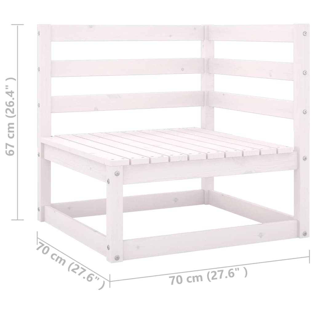 6-delige Loungeset met kussens massief grenenhout is nu te koop bij PeponiXL, paradijselijk wonen!