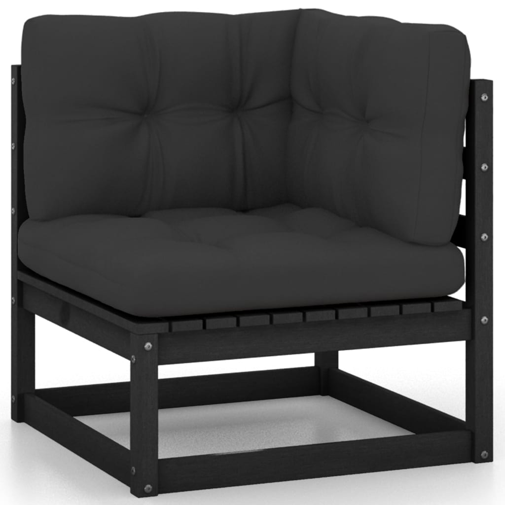 6-delige Loungeset met kussens massief grenenhout is nu te koop bij PeponiXL, paradijselijk wonen!