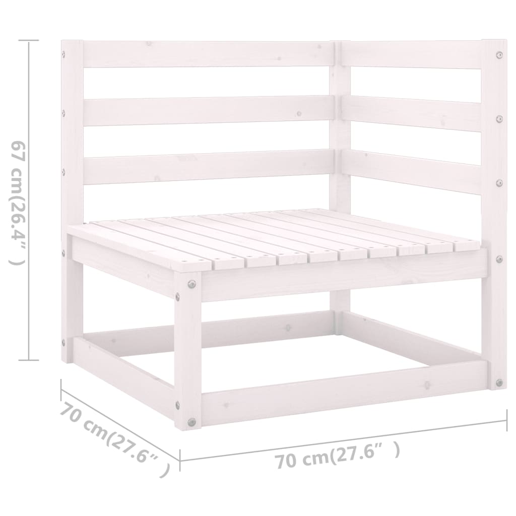 8-delige Loungeset met kussens massief grenenhout is nu te koop bij PeponiXL, paradijselijk wonen!