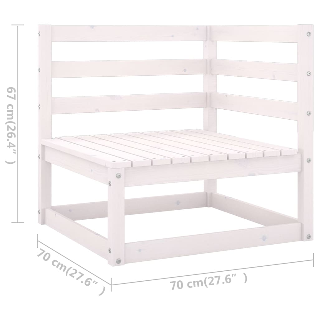 4-delige Loungeset met kussens massief grenenhout is nu te koop bij PeponiXL, paradijselijk wonen!