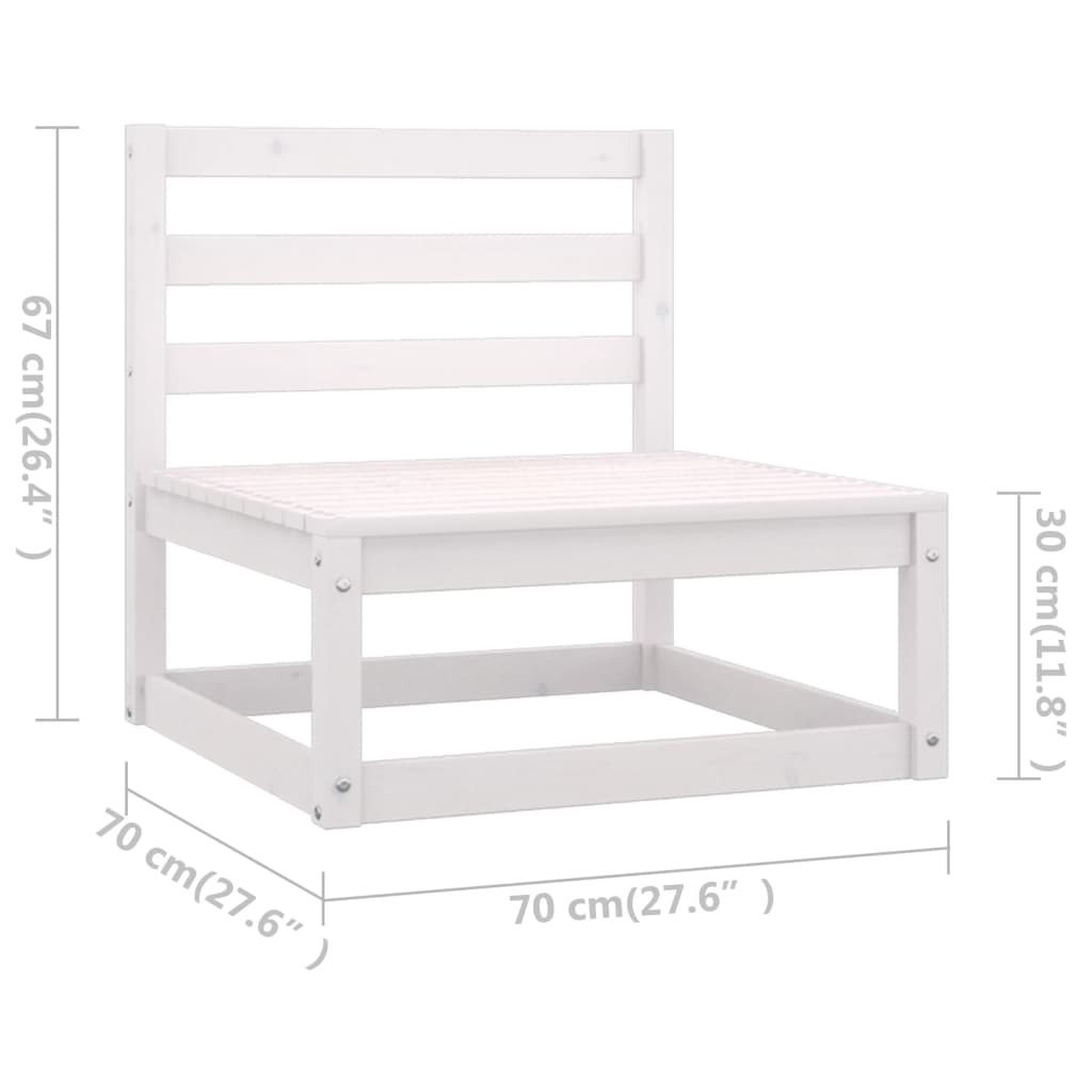 5-delige Loungeset met kussens massief grenenhout is nu te koop bij PeponiXL, paradijselijk wonen!