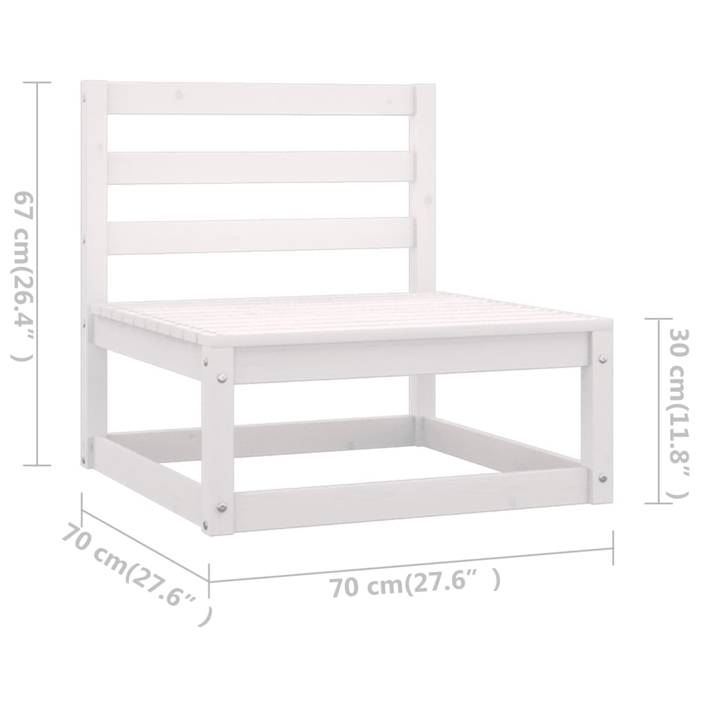 4-delige Loungeset met kussens massief grenenhout is nu te koop bij PeponiXL, paradijselijk wonen!