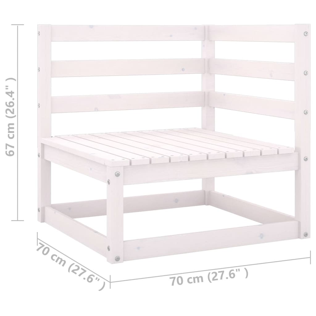 5-delige Loungeset met kussens massief grenenhout is nu te koop bij PeponiXL, paradijselijk wonen!