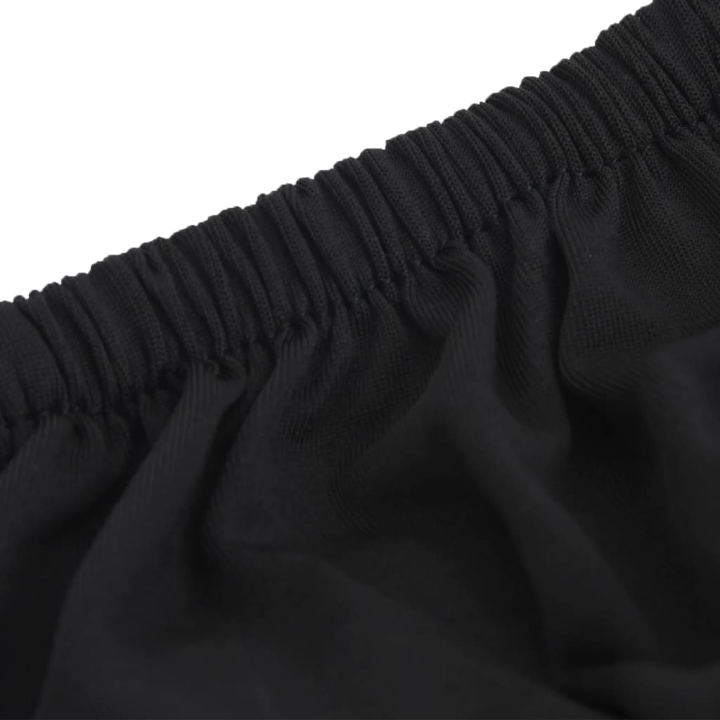 Bankhoes stretch polyester jersey zwart is nu te koop bij PeponiXL, paradijselijk wonen!