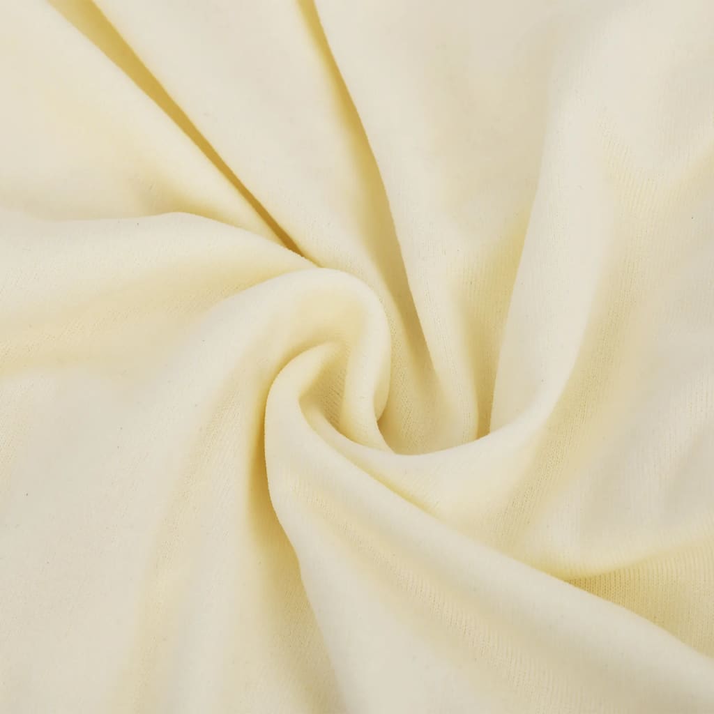 Bankhoes stretch polyester jersey crèmekleurig is nu te koop bij PeponiXL, paradijselijk wonen!