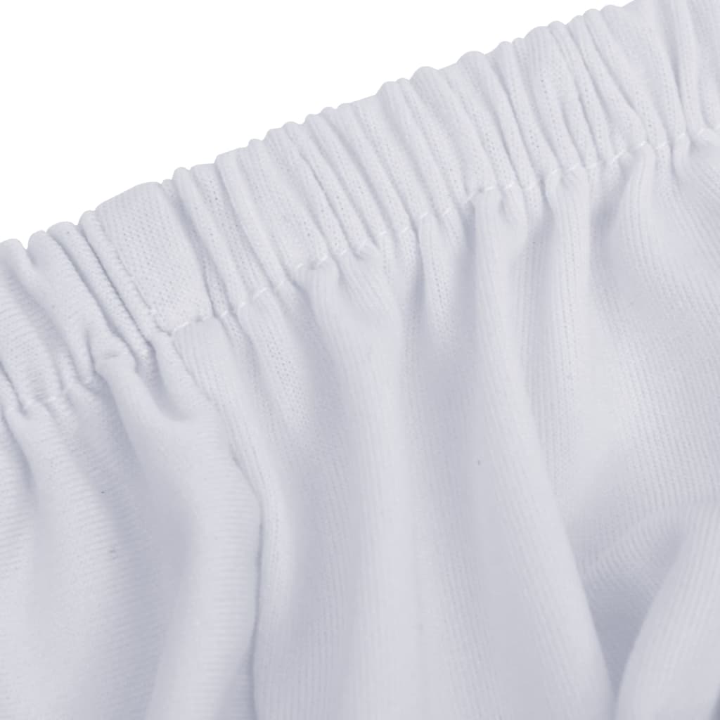 Bankhoes stretch polyester jersey wit is nu te koop bij PeponiXL, paradijselijk wonen!
